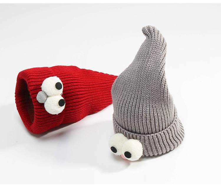 Kid's Dwarf Style Winter Knitted Hat